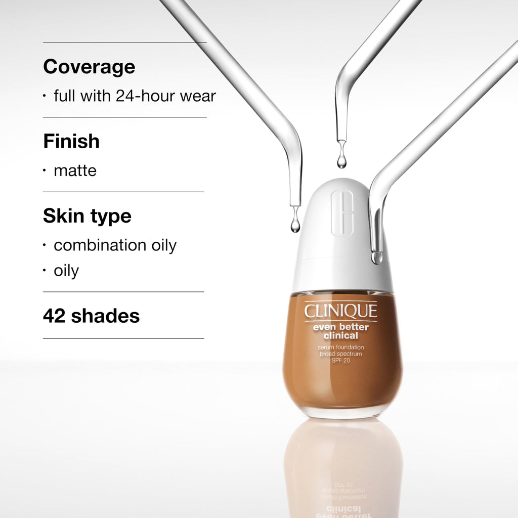 Clinique Even Better Clinical Serum Foundation SPF20 30ml - WN04 Bone