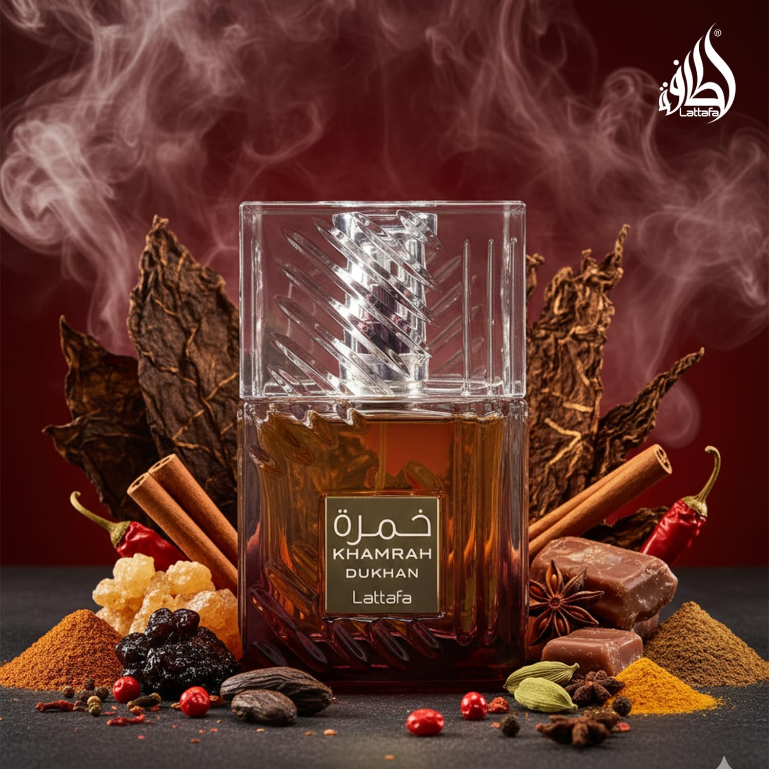 Lattafa Perfumes Khamrah Dukhan Eau de Parfum 100ml Spray