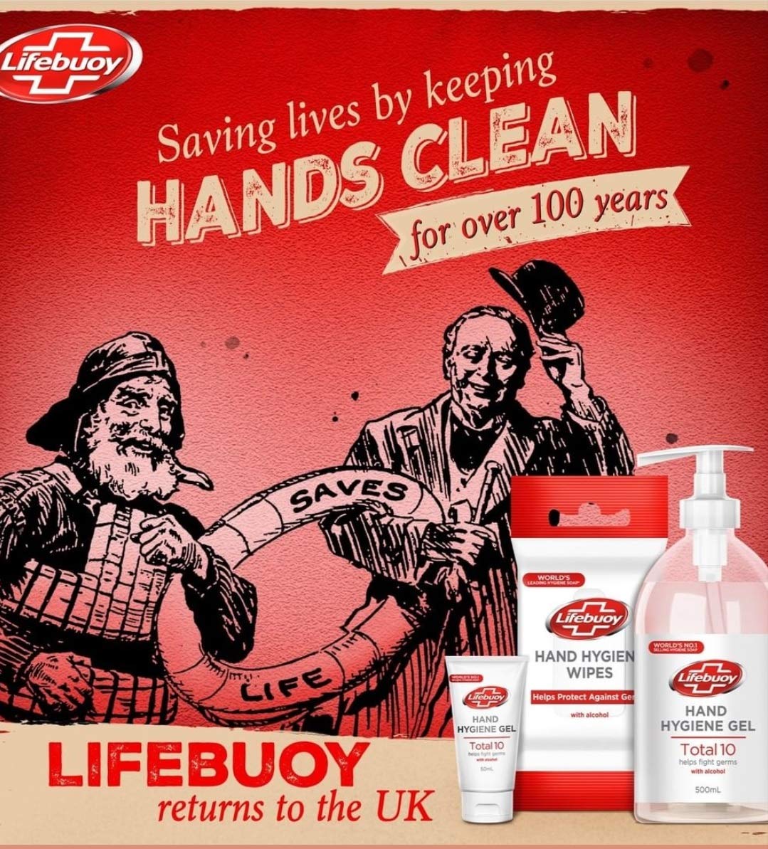 Lifebuoy Antibacterial Hand Hygiene Sanitizer Gel 100ml