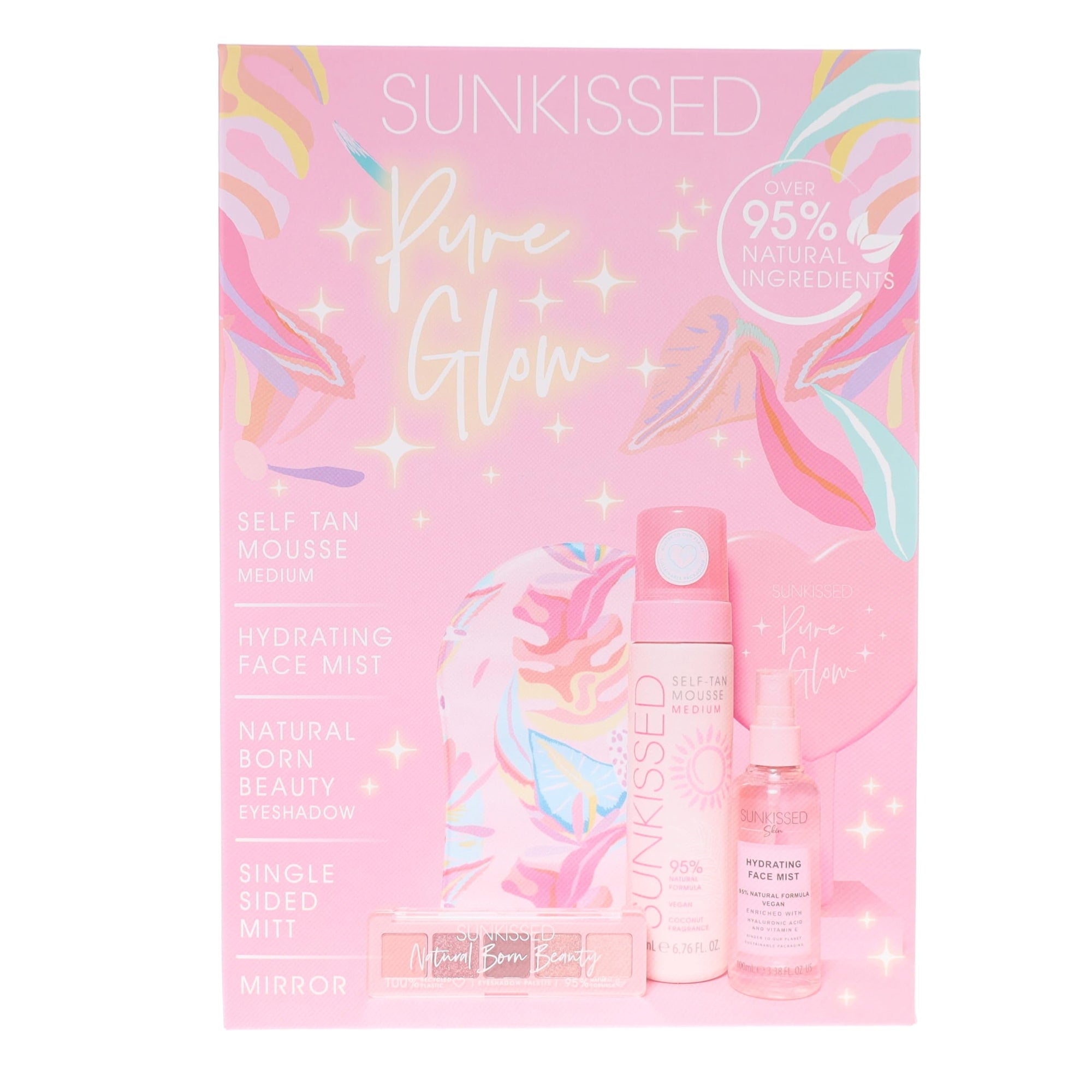 Sunkissed Pure Glow Tanning Gift Set - Medium