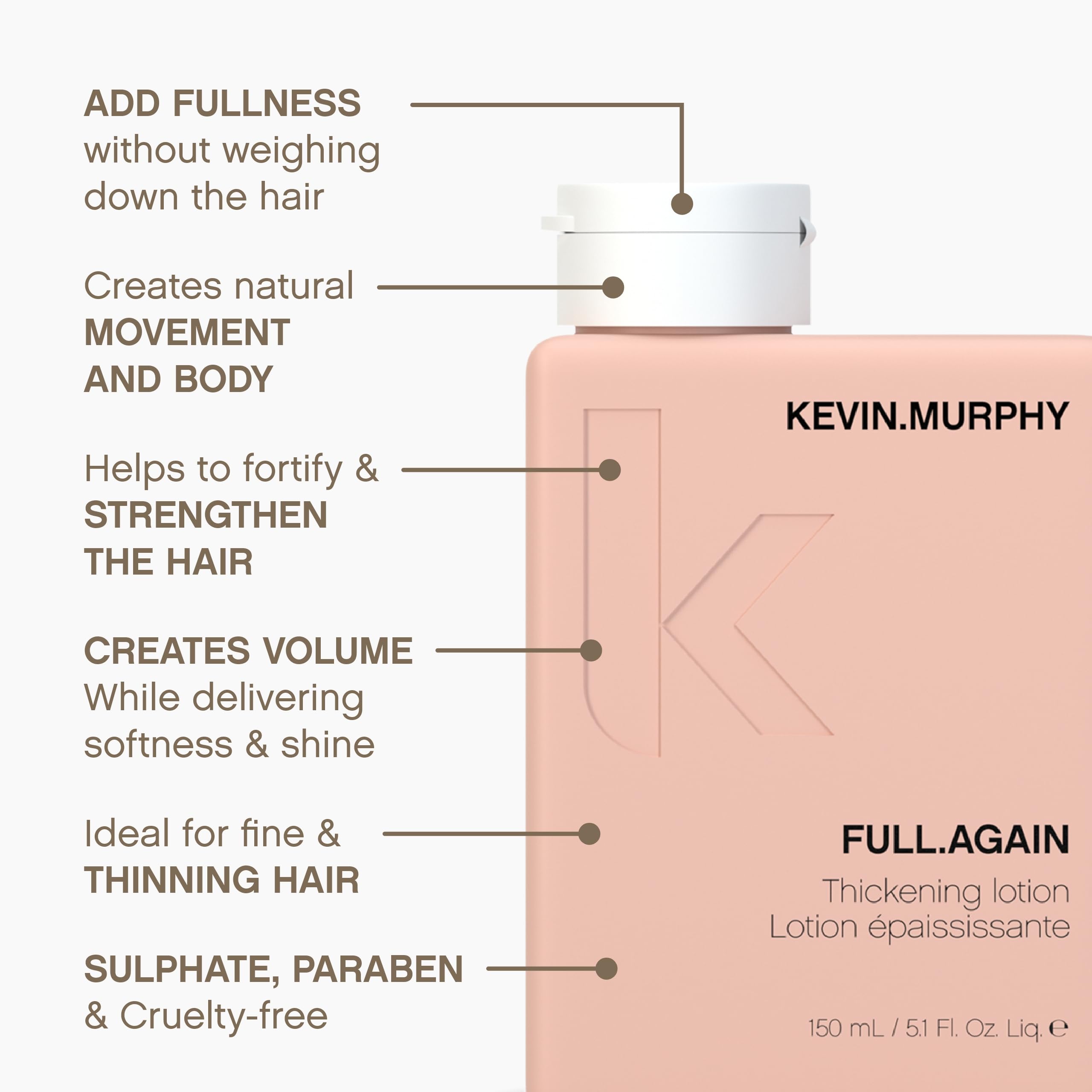Kevin Murphy Full Again Thickening Lotion 150ml - For Fine Hair