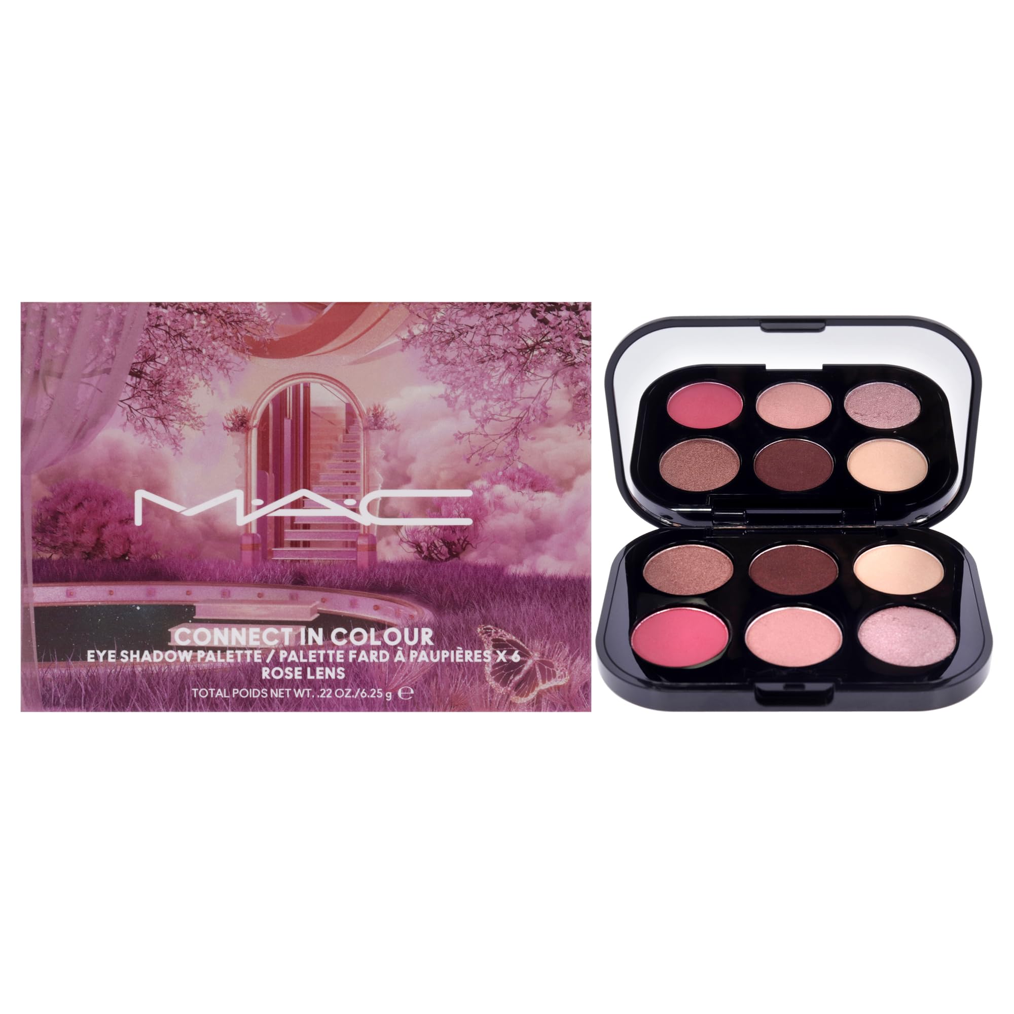MAC Connect In Colour Eyeshadow Palette 6.25g - Rose Lens