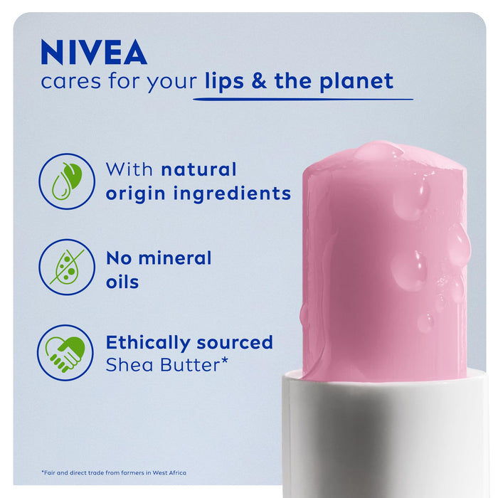 Nivea Lipcare Soft Rose 4.8g