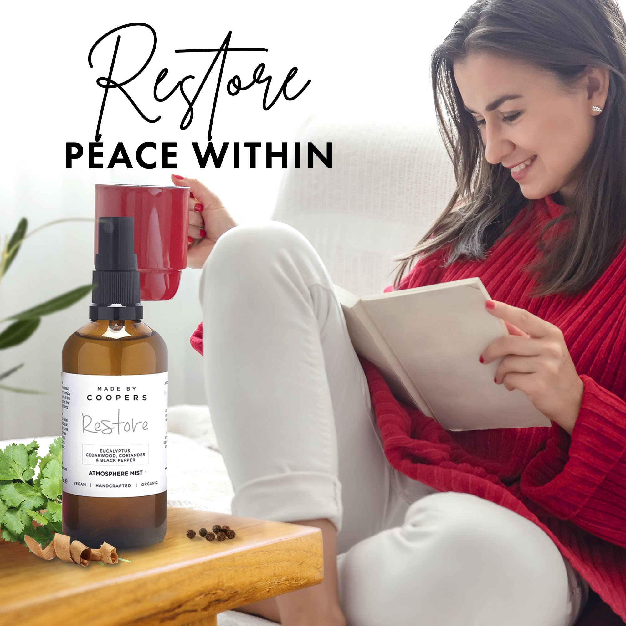 Made By Coopers Atmosphere Mist Restore Room Spray 100ml