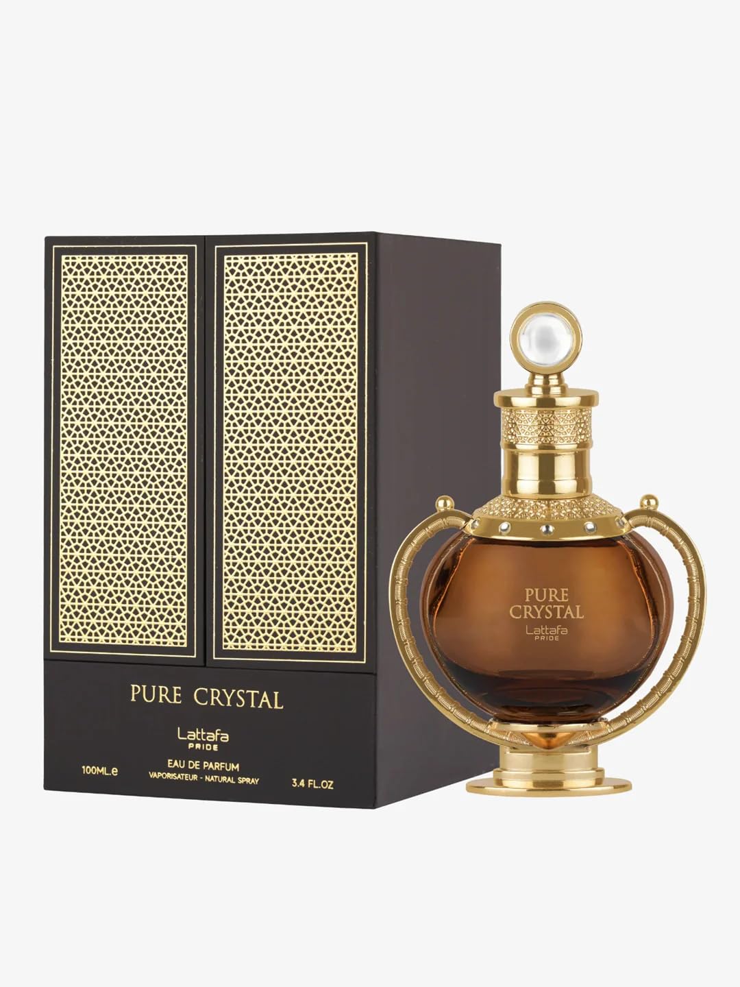 Lattafa Perfumes Pure Crystal Eau de Parfum 100ml Spray