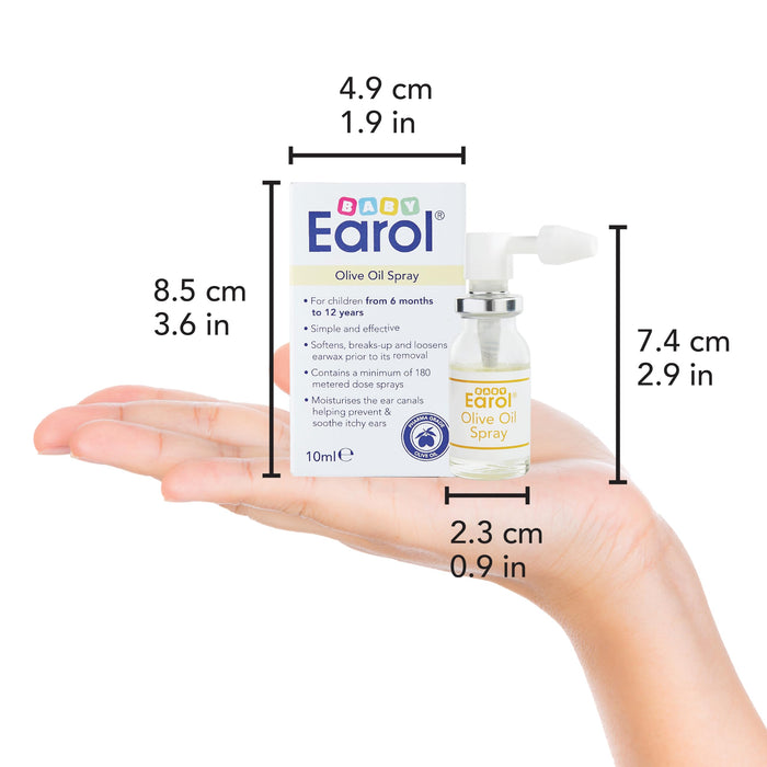 Earol Baby Olive Oil Spray