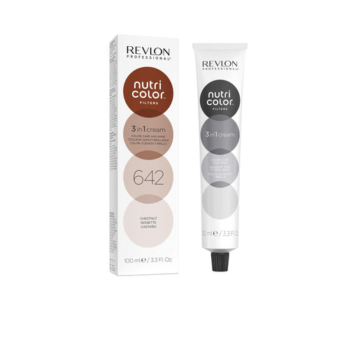 Revlon Nutri Color Filters 3 in 1 Cream Hair Colourant 100ml - 642 Chestnut