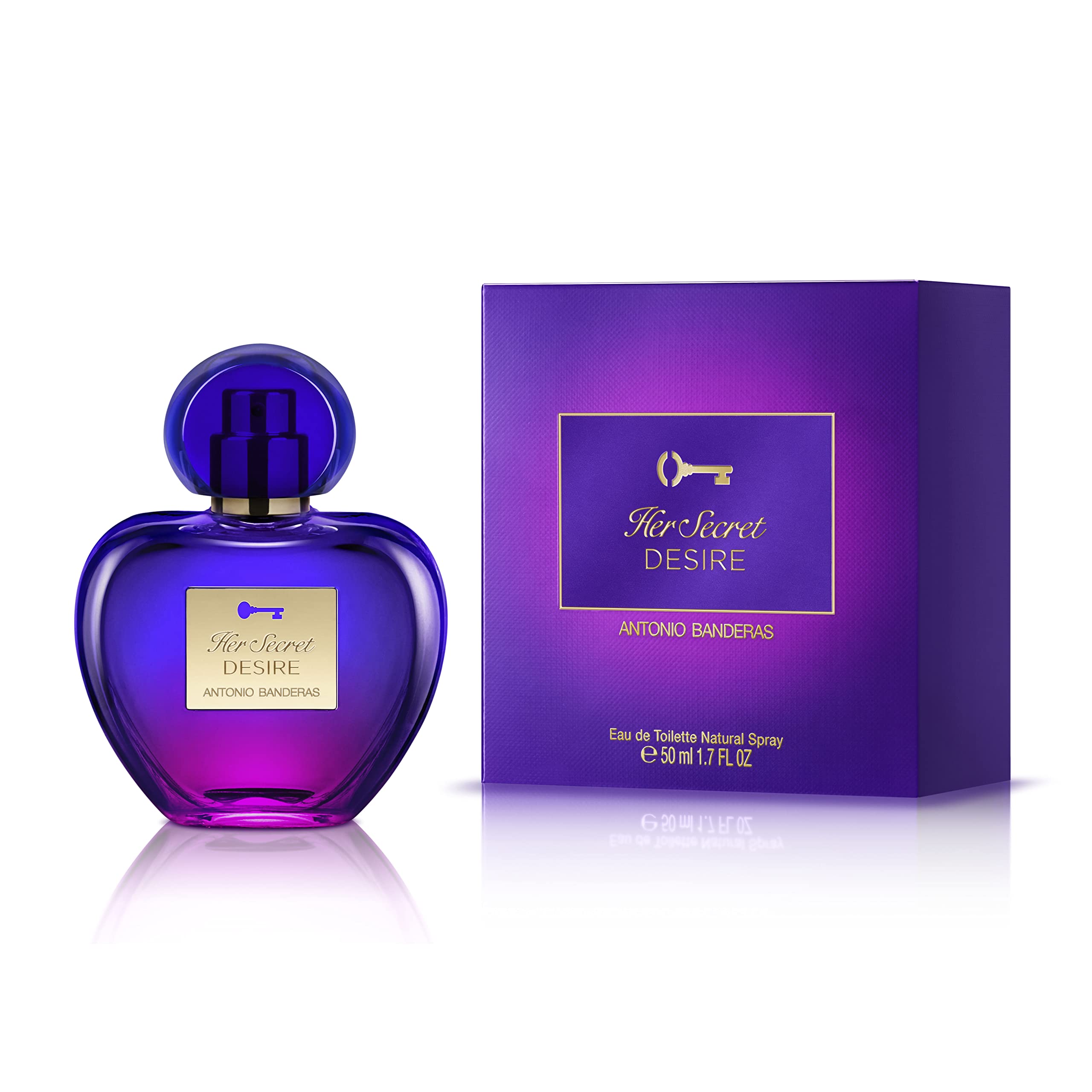 Antonio Banderas Her Secret Desire Eau de Toilette 50ml Spray