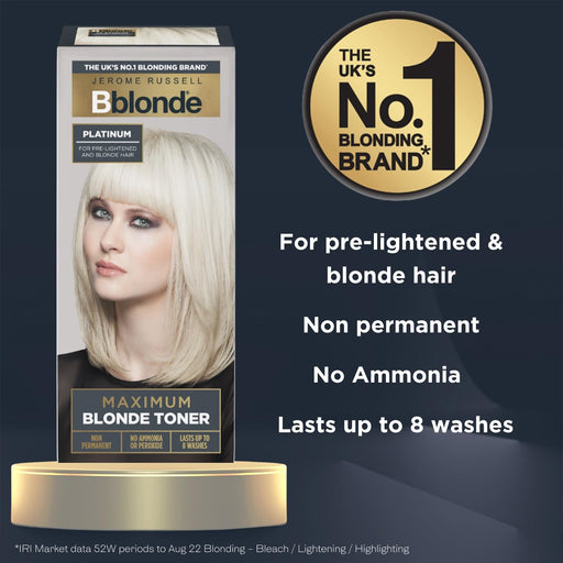 Jerome Russell Bblonde Toner Platinum Blonde 