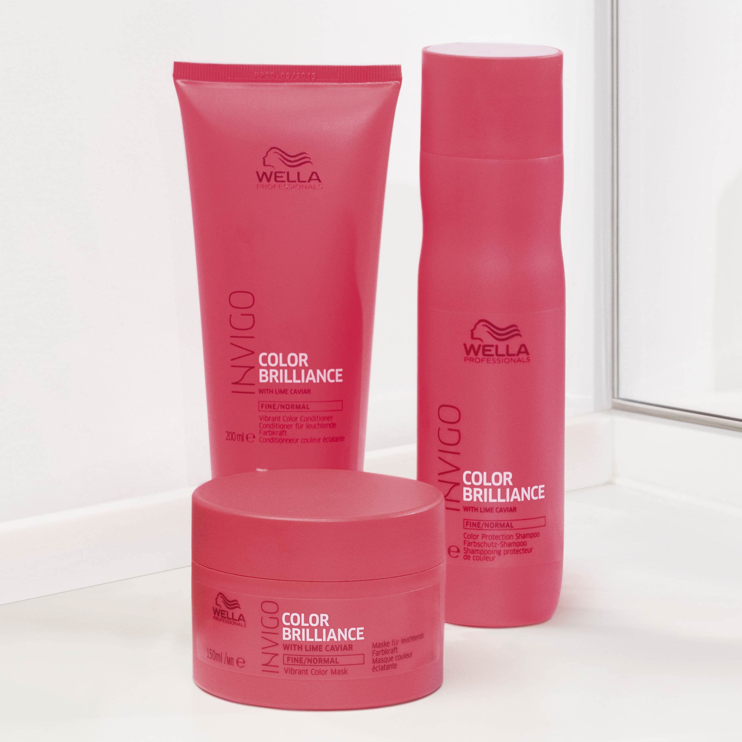 Wella Professionals Invigo Color Brilliance Mask 500ml - For Fine/Normal Hair