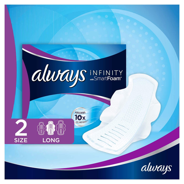 Always Infinity Sanitary Pad Long Wing