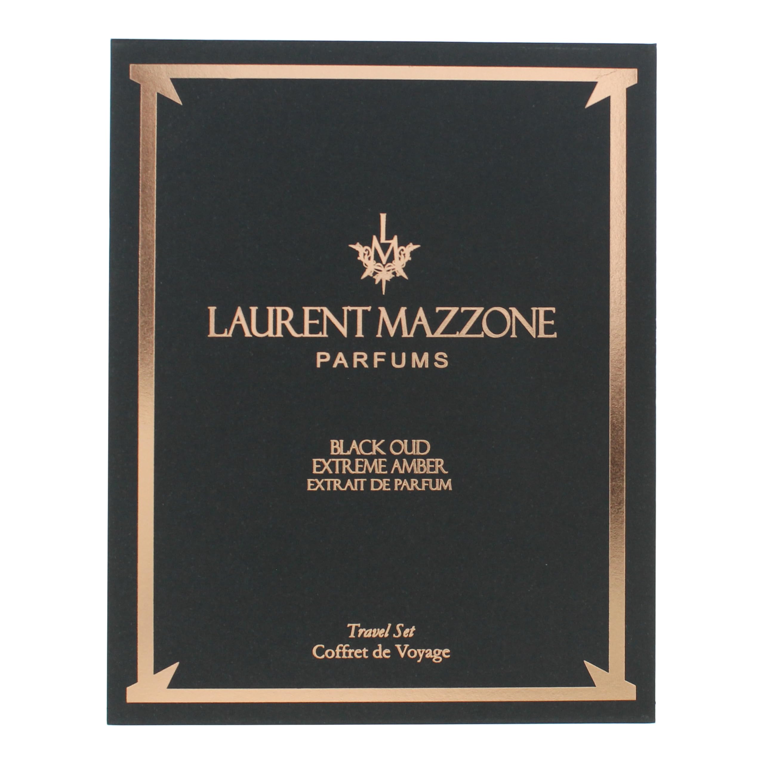 Laurent Mazzone Black Oud Extreme Amber Extrait de Parfum Travel set 3x15ml