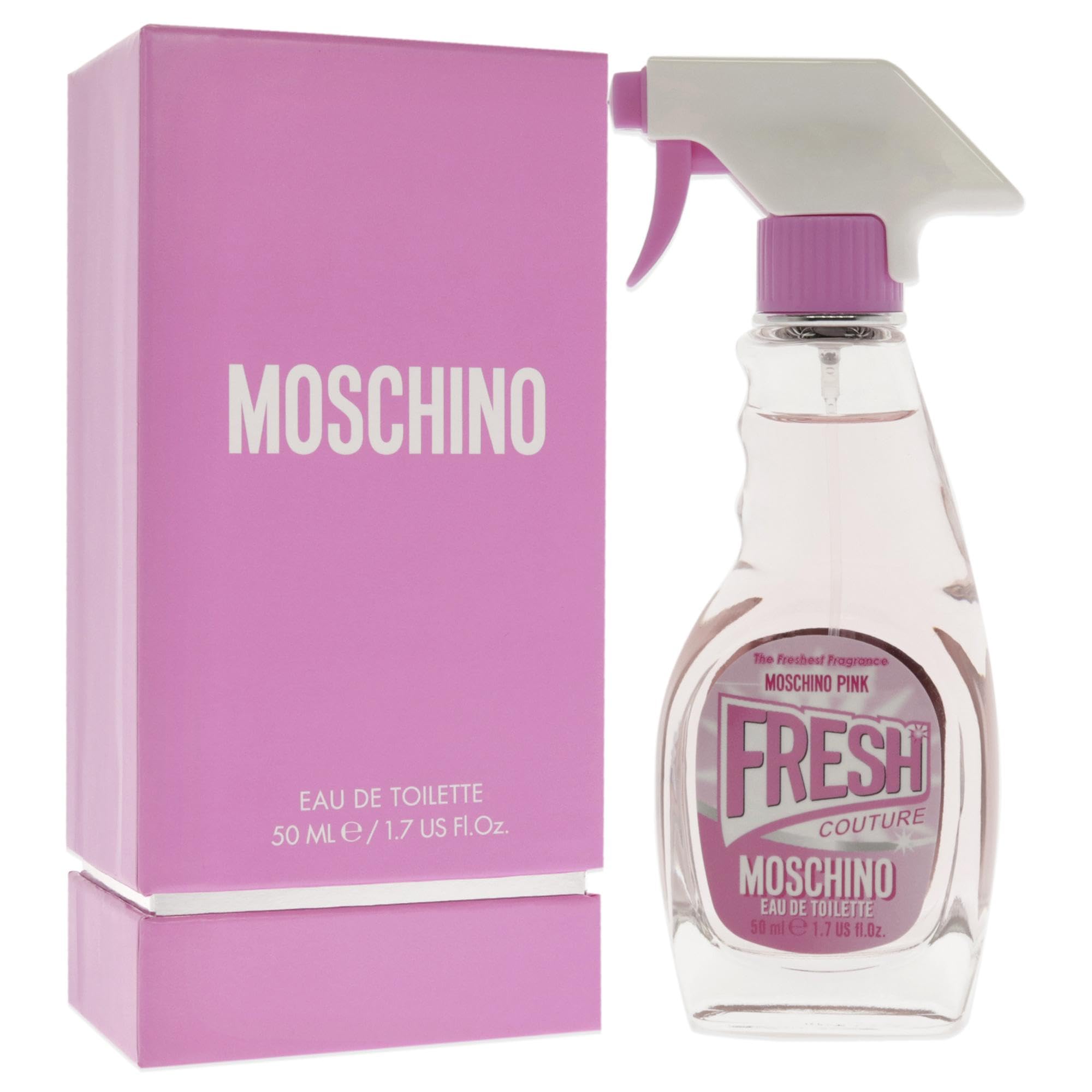 Moschino Fresh Couture Pink Eau de Toilette 50ml Spray - Fragrance at MyBeautyBoutique by Moschino