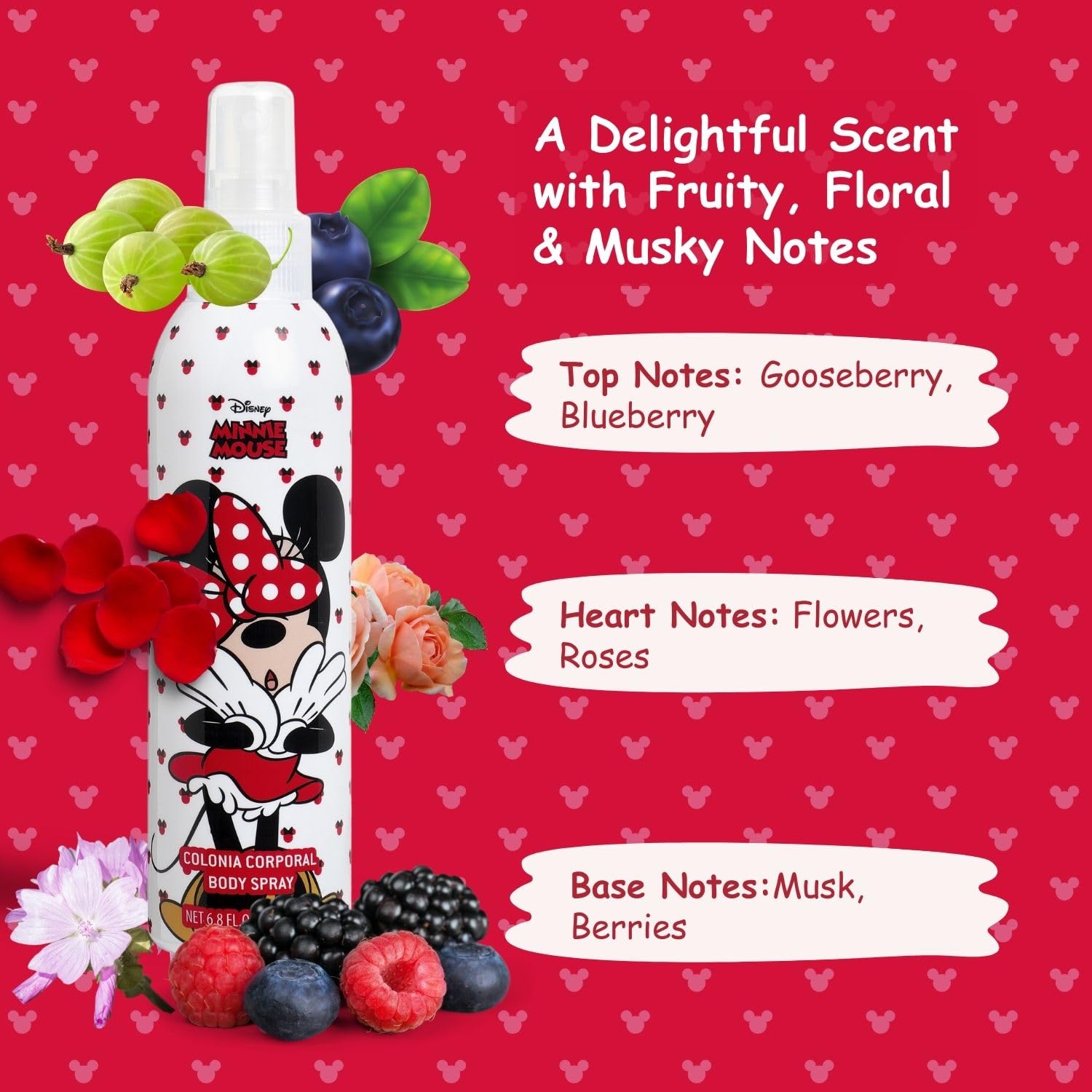 Disney Minnie Mouse Body Spray 200ml