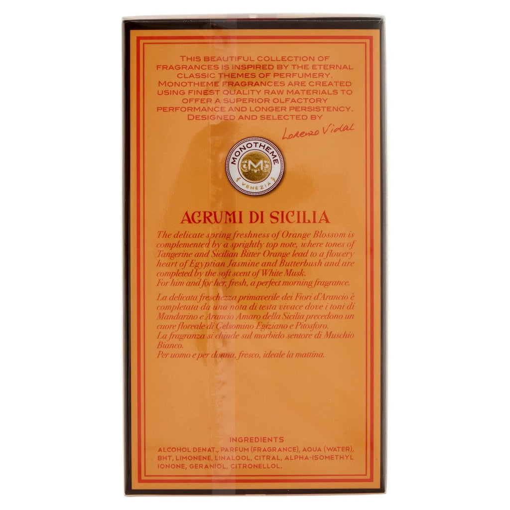 Monotheme Agrumi di Sicilia Eau de Toilette 100ml Spray