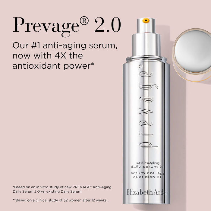 Elizabeth Arden Prevage Gift Set 50ml Prevage Anti-Aging Daily Serum 2.0 + 15ml Prevage Overnight Cream + 15ml Prevage Anti-Aging Moisture Cream SPF30 + 5ml Superstart Skin Renewal Booster