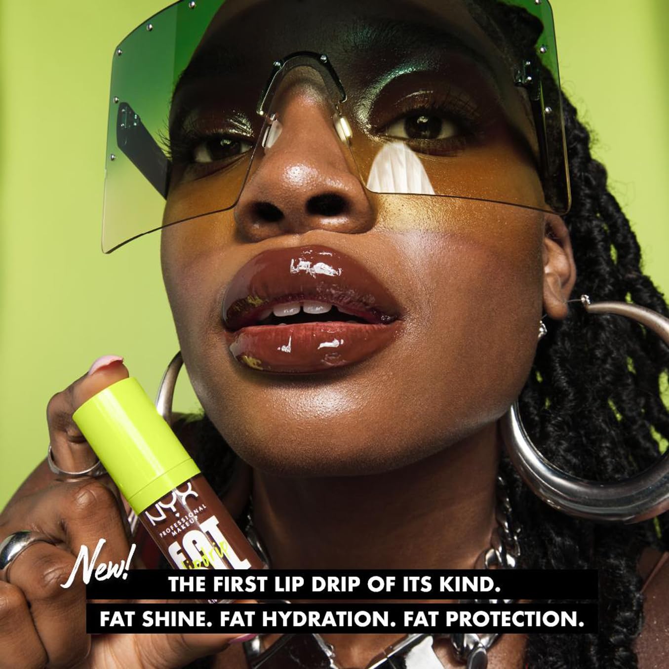 NYX Fat Oil Lip Drip Lip Gloss 4.8ml - Follow Back