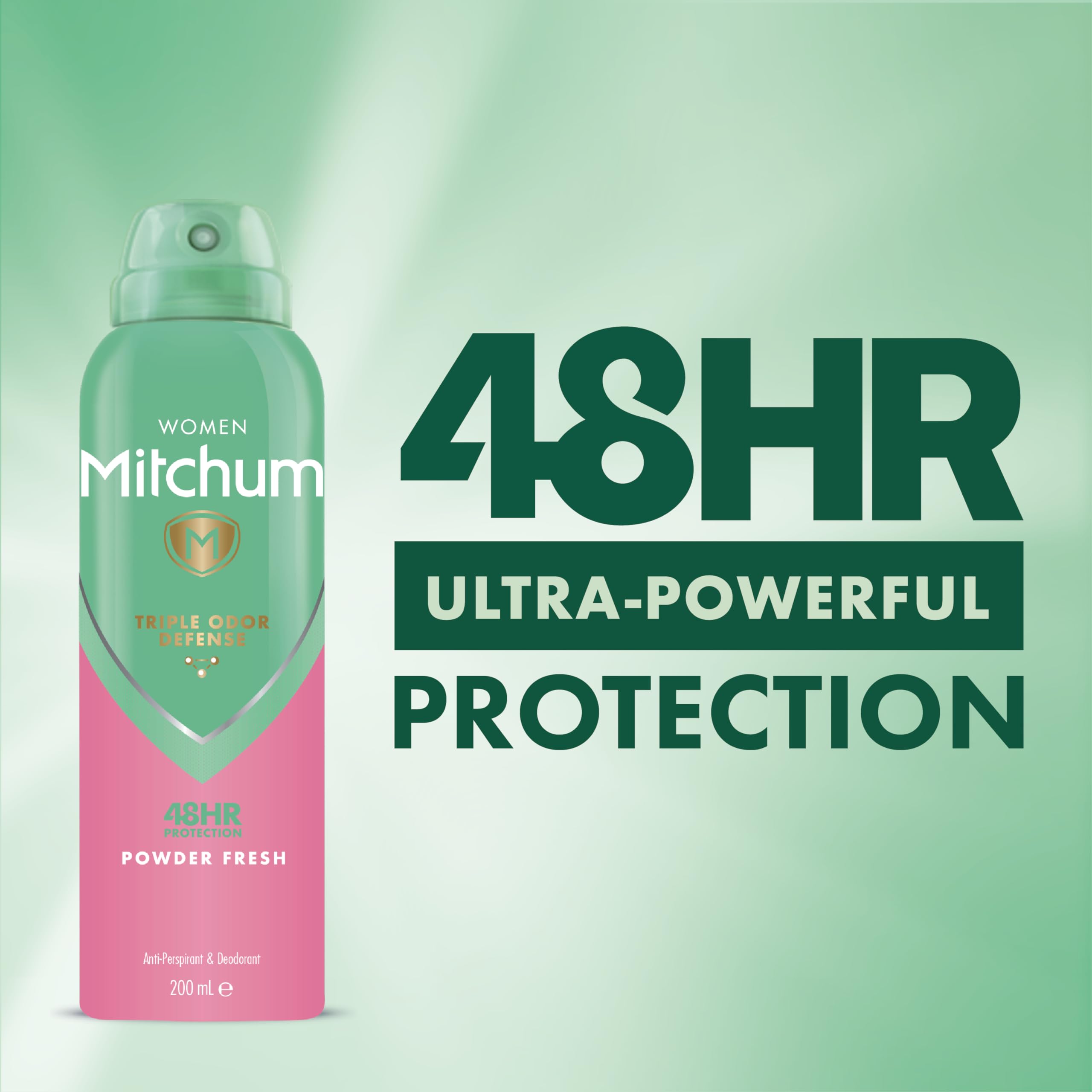 Mitchum Powder Fresh  Deodorant Spray 200ml - Antiperspirant Deodorant at MyBeautyBoutique by Mitchum