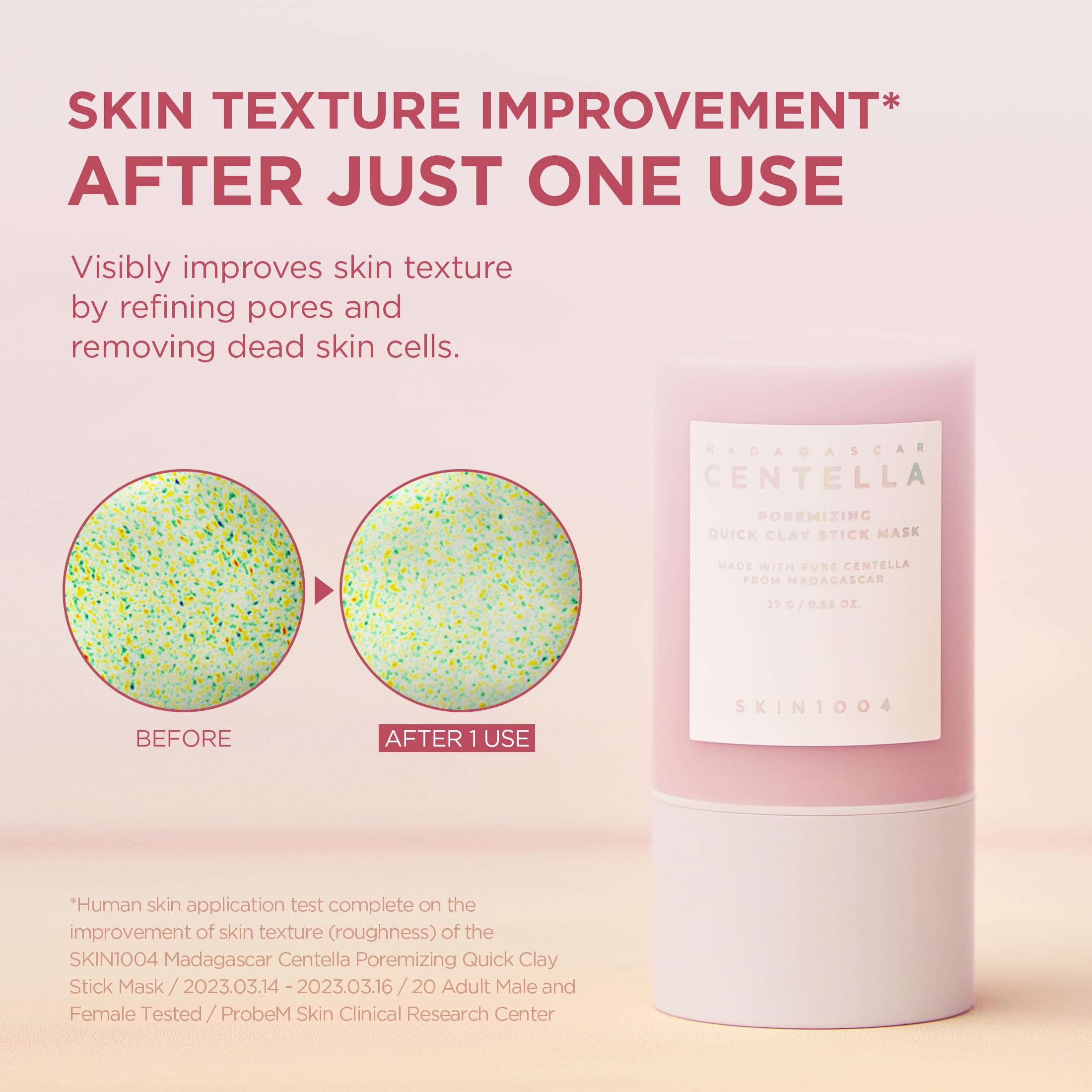 Skin1004 Madagascar Centella Poremizing Quick Clay Stick Mask 27ml