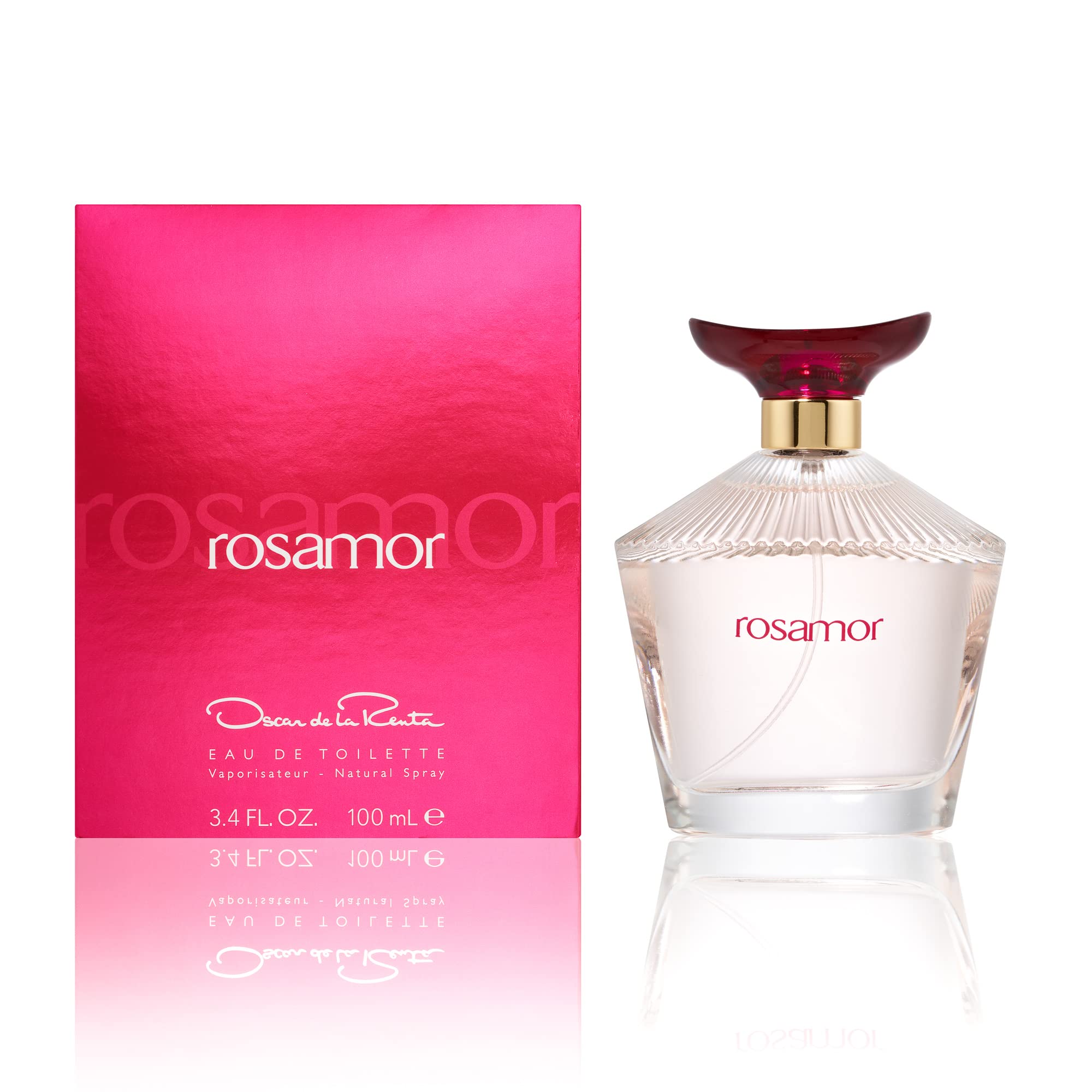 Oscar de la Renta Rosamor Eau de Toilette 100ml Spray - Perfume & Cologne at MyBeautyBoutique by Oscar de la Renta