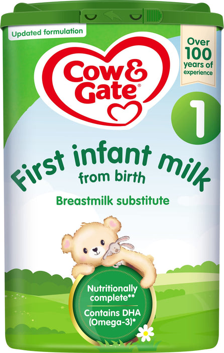 Cow & Gate First Infant Milk 1 from Birth - 6 Months