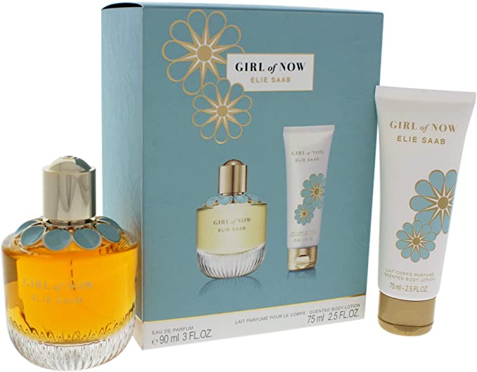 Elie Saab Girl Of Now 2 Piece Gift Set: Eau De Parfum 50ml - Body Lotion 75ml - Gift Set at MyBeautyBoutique by Elie Saab