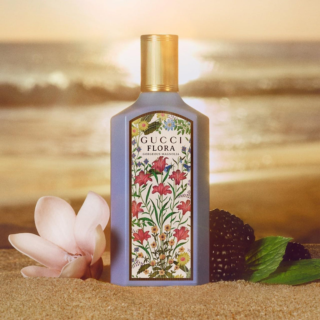 Gucci Flora Gorgeous Magnolia Eau de Parfum 100ml Spray - Eau de Perfume at MyBeautyBoutique by Gucci