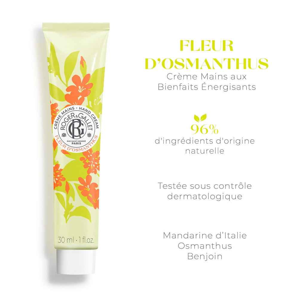 Roger  Gallet Fleur D'osmanthus Hand Cream 30ml