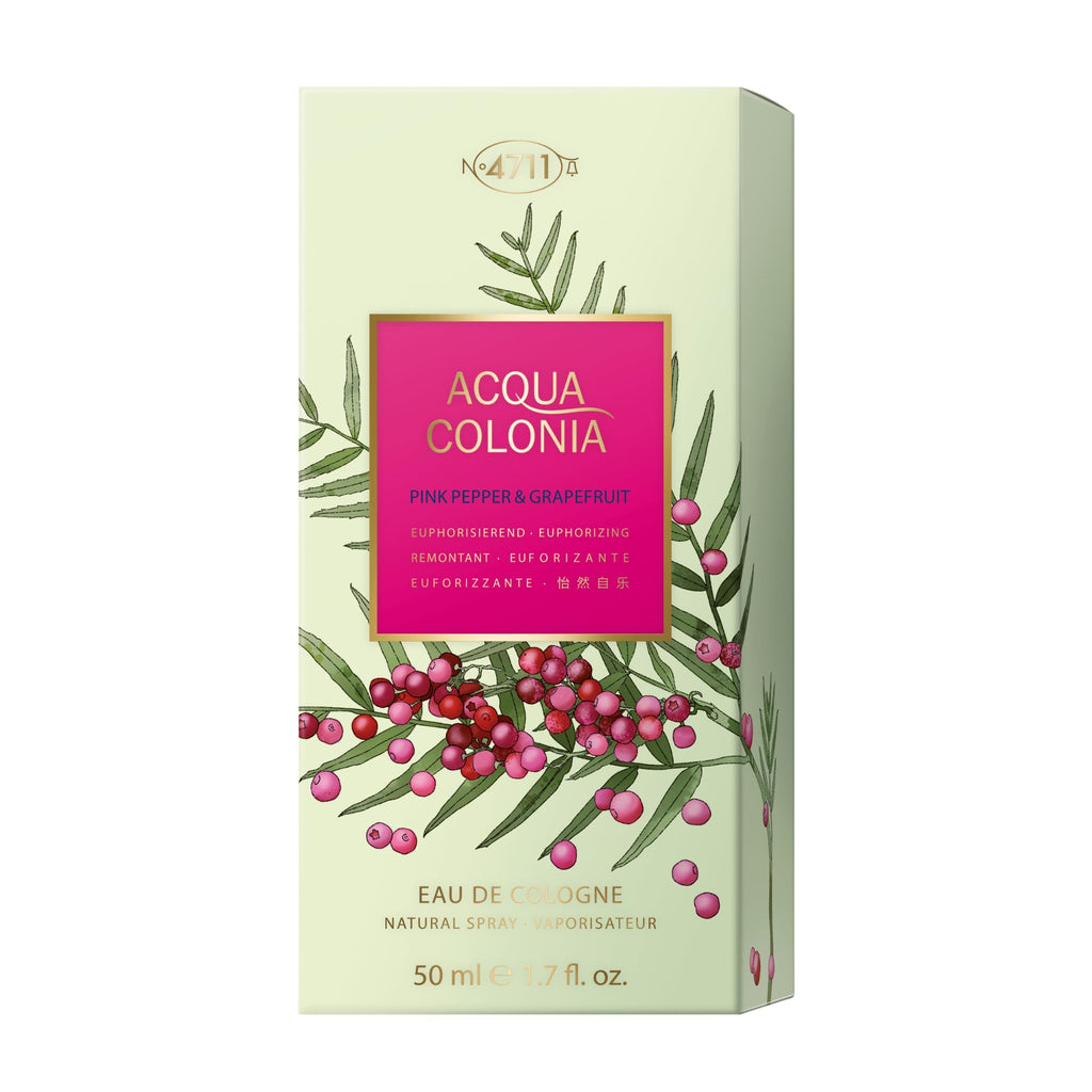 Mäurer & Wirtz 4711 Acqua Colonia Pink Pepper & Grapefruit Eau de Cologne 50ml Spray