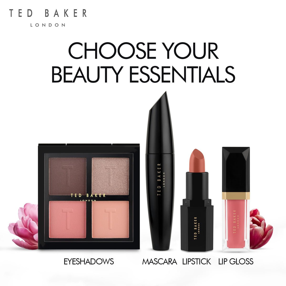 Ted Baker The Full Flourish Christmas Collection Set Gift Set 1x 4 Eyeshadow Palette + 1x Lipstick + 1x Mascara + 1x Lipgloss