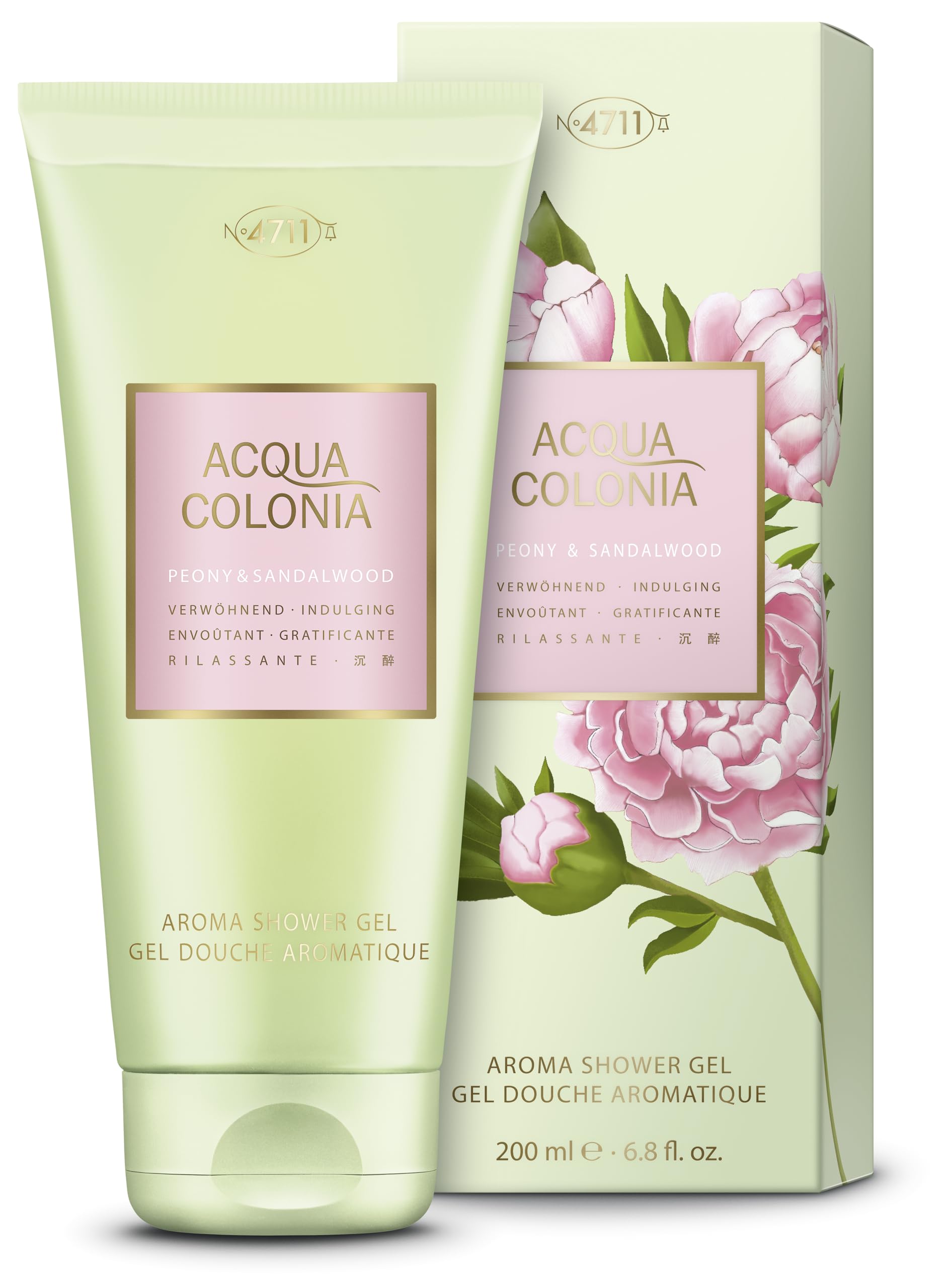 4711 Acqua Colonia Peony & Sandalwood Shower Gel 200ml
