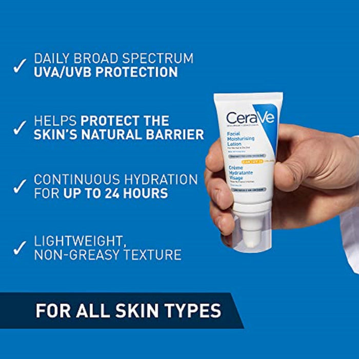 CeraVe AM Facial Moisturising Lotion SPF25