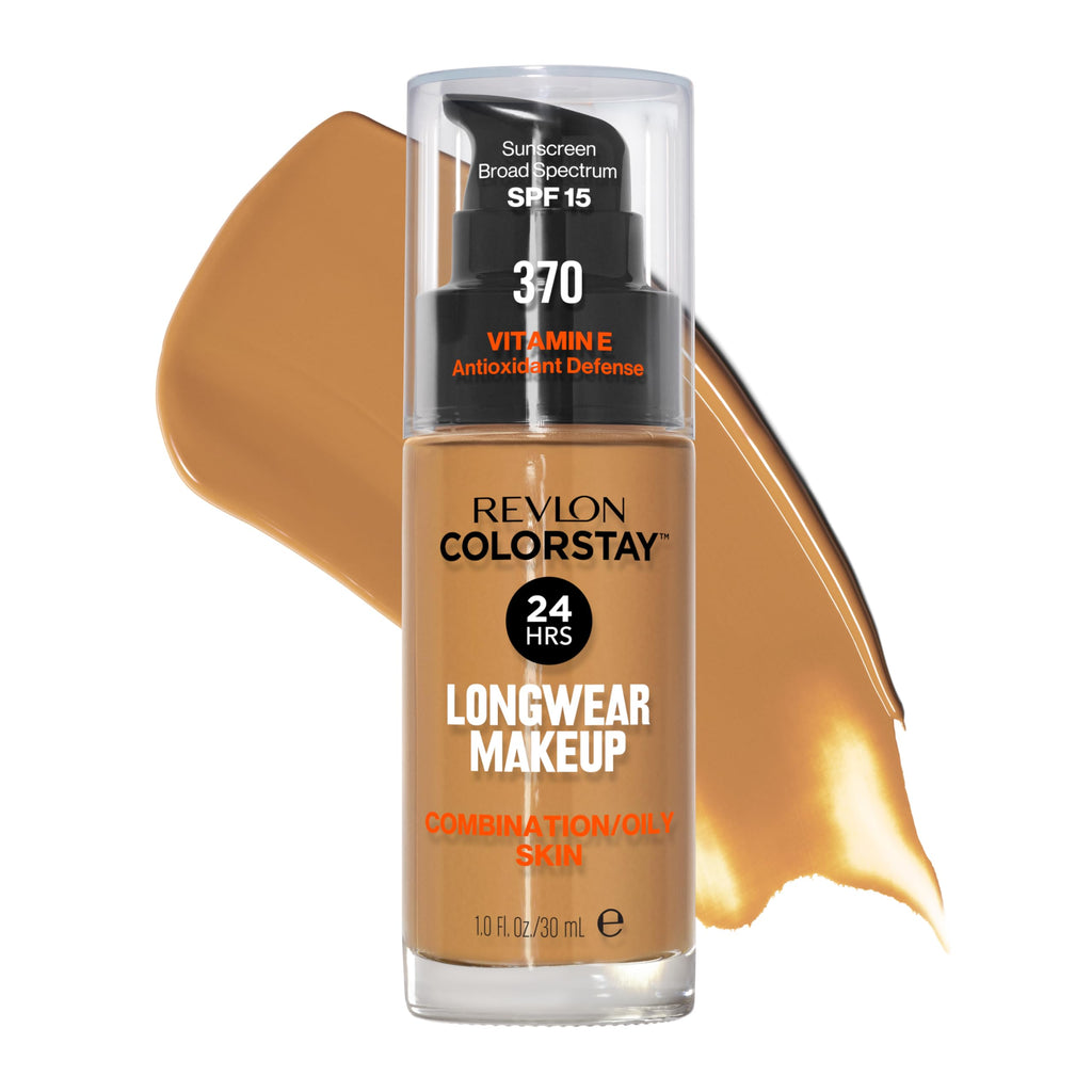 Revlon Colorstay 24Hrs 370 Natural Tan Liquid Foundation 30ml