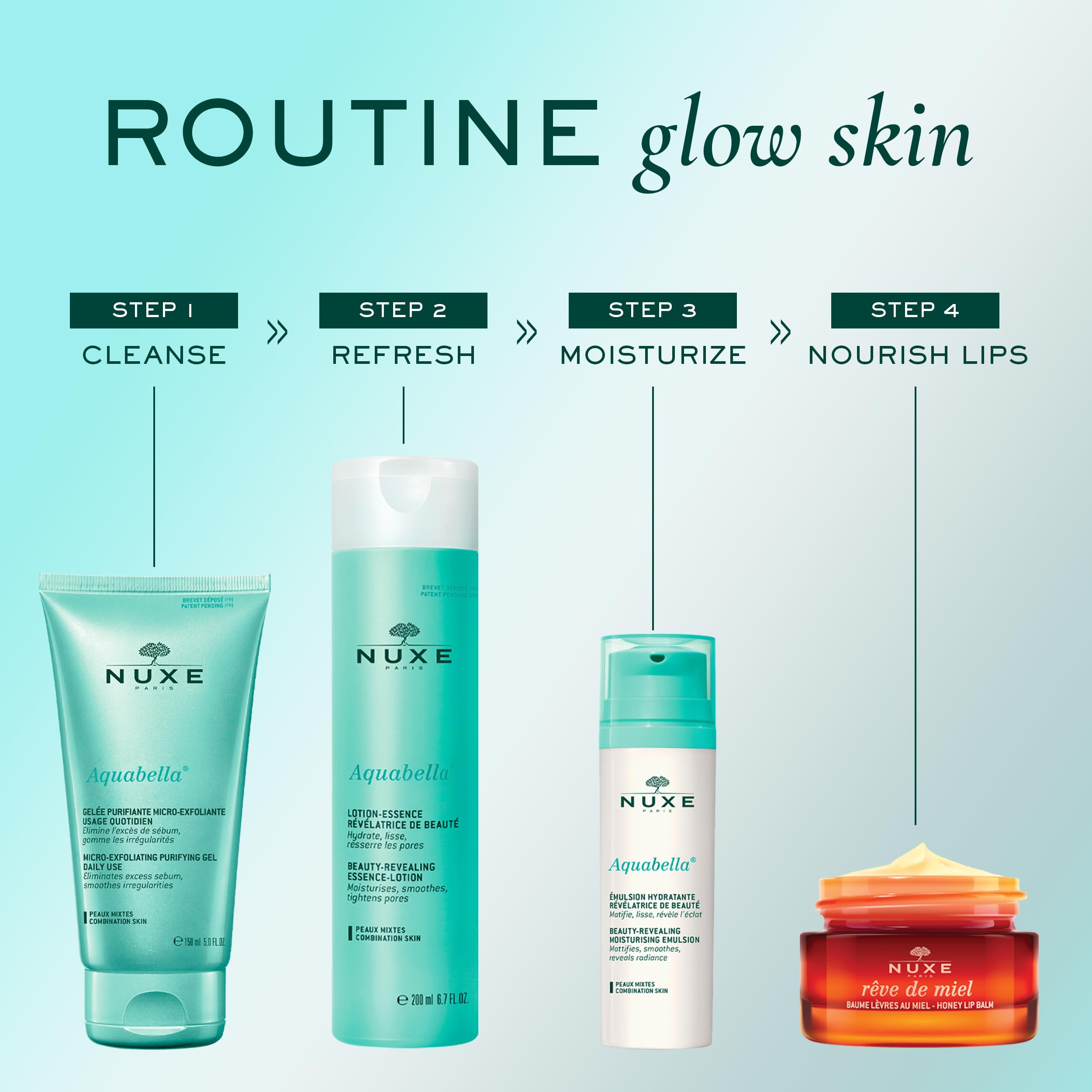 Nuxe Aquabella Beauty-Revealing Moisturising Emulsion 50ml