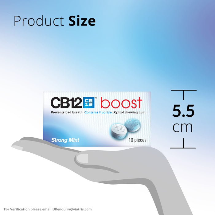 CB12 Boost Chewing Gum Strong Mint