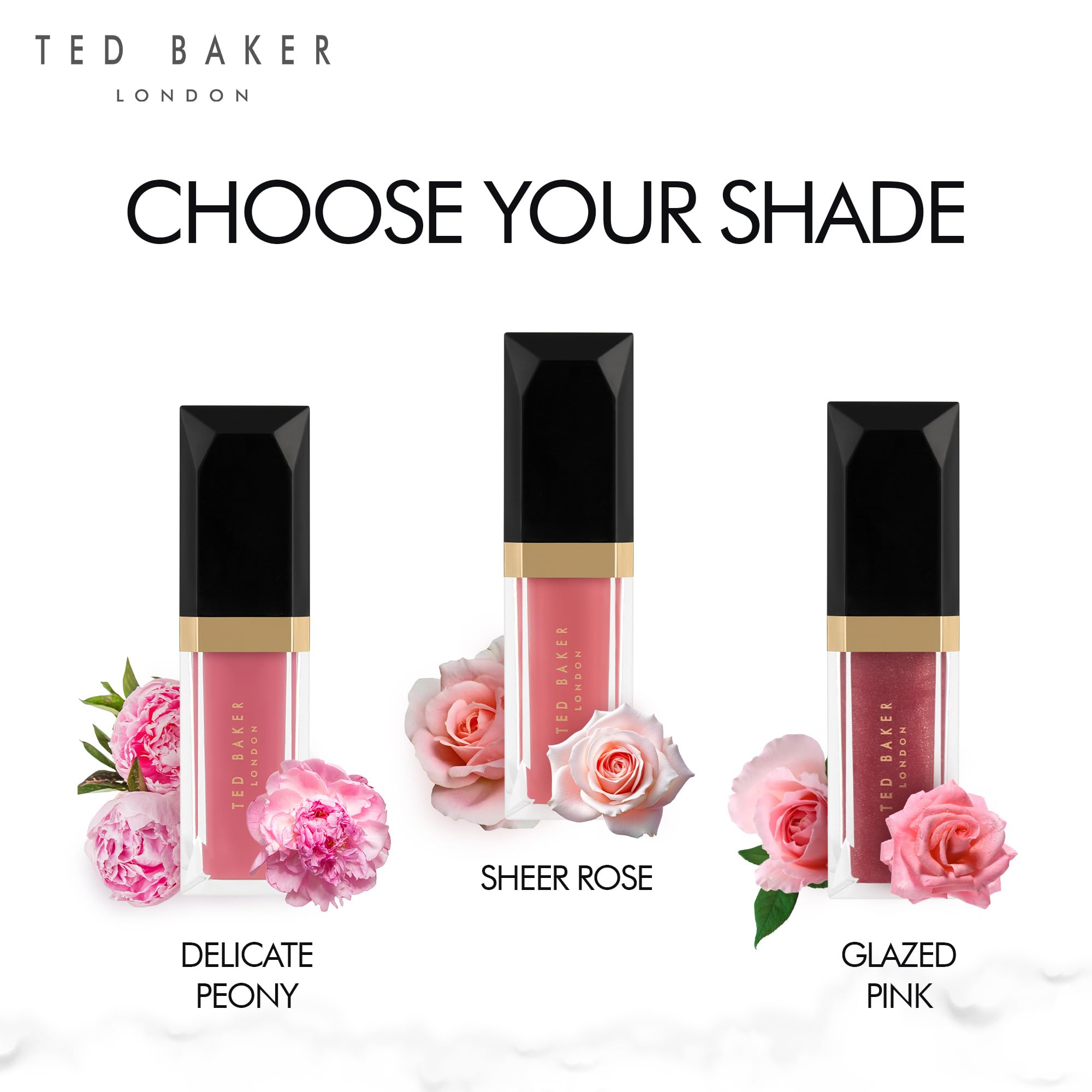 Ted Baker Power Pout Trio Lip Gloss Gift Set 3 x 4.34ml Lip Gloss