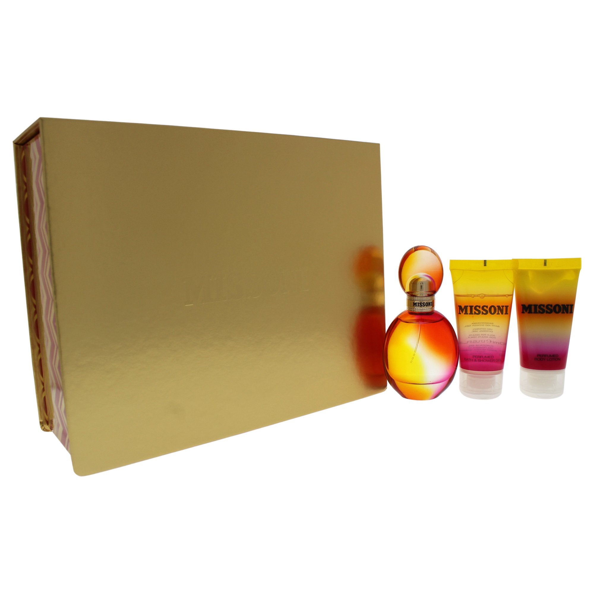 Missoni (2015) Gift Set 50ml EDT + 50ml Body Lotion + 50ml Shower Gel