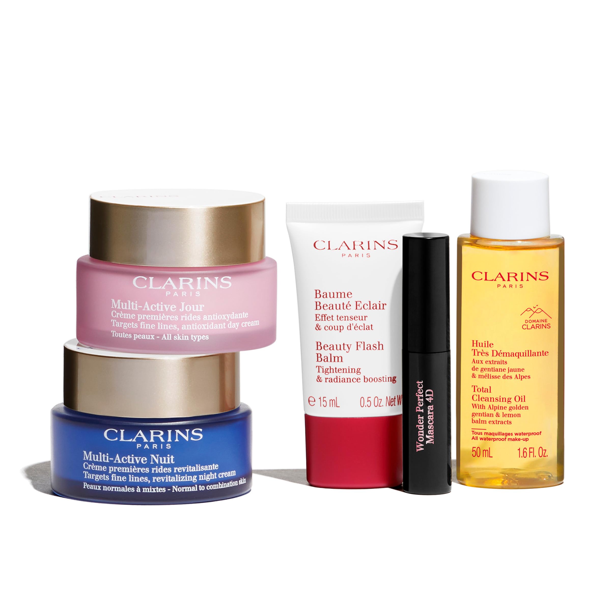 Clarins Multi Active Multi Tasking Holiday Collection - 4 Piece Set