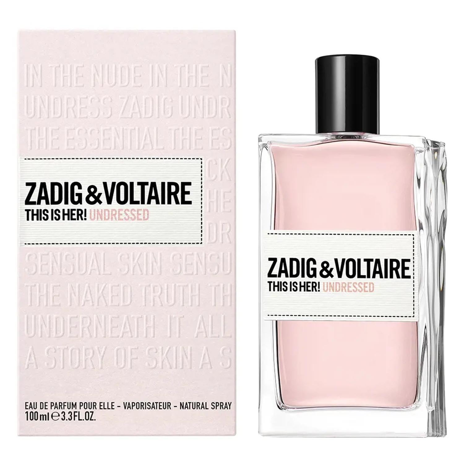 Zadig & Voltaire This Is Her! Undressed Eau de Parfum 100ml Spray - Chalk at MyBeautyBoutique by Zadig & Voltaire