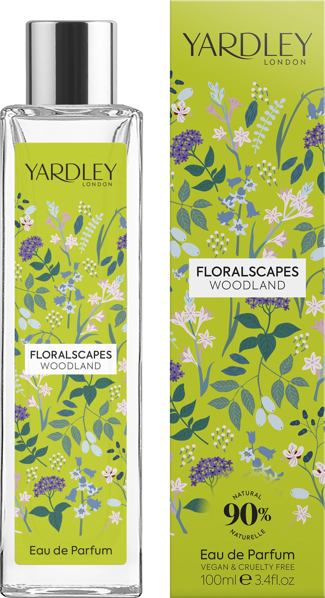 Yardley Floralscapes Woodland Eau de Parfum 100ml Spray