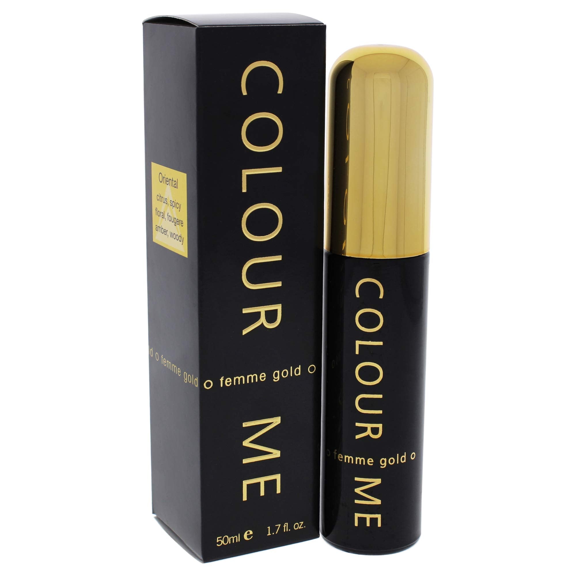 Milton Lloyd Colour Me Gold Femme Eau de Toilette 50ml Spray - Eau de Toilette at MyBeautyBoutique by Milton Lloyd