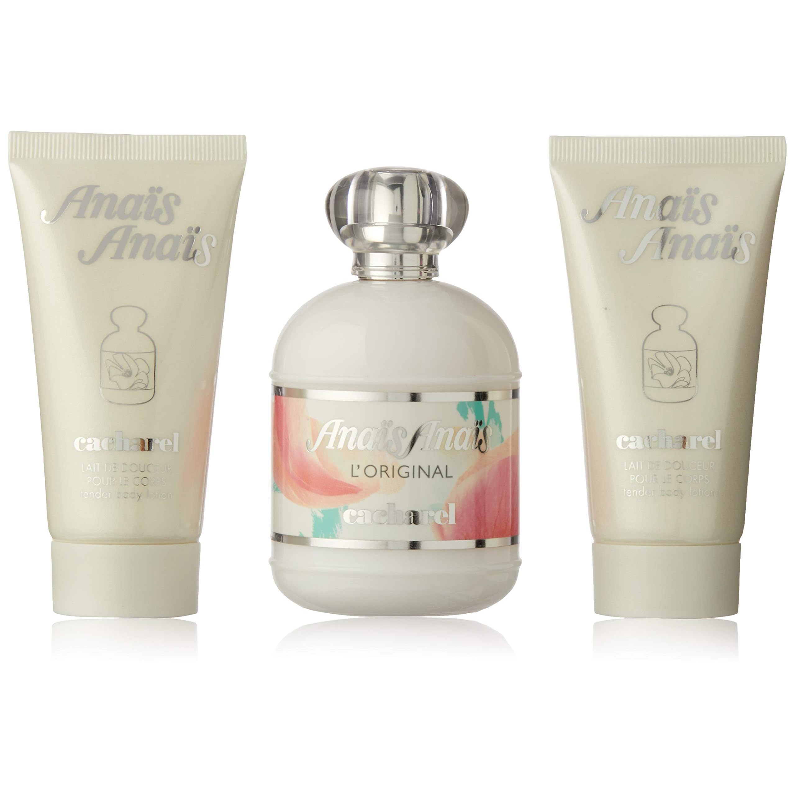 Cacharel Anais Anais L'Original Gift Set 100ml EDT + 2 x 50ml Body Lotion
