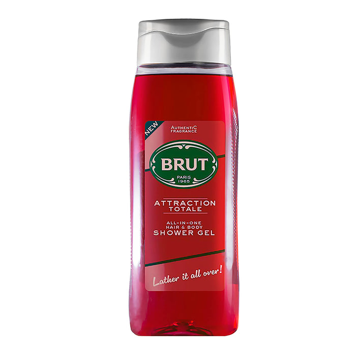 Brut Attraction Totale Shower Gel 500ml