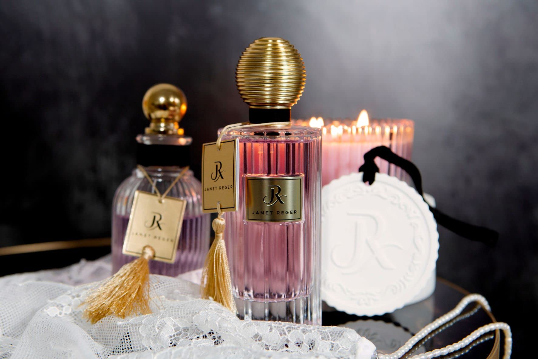 Janet Reger Scented Ceramic Disk with Fragrance Oil 10ml - Room Spray at MyBeautyBoutique by Janet Reger