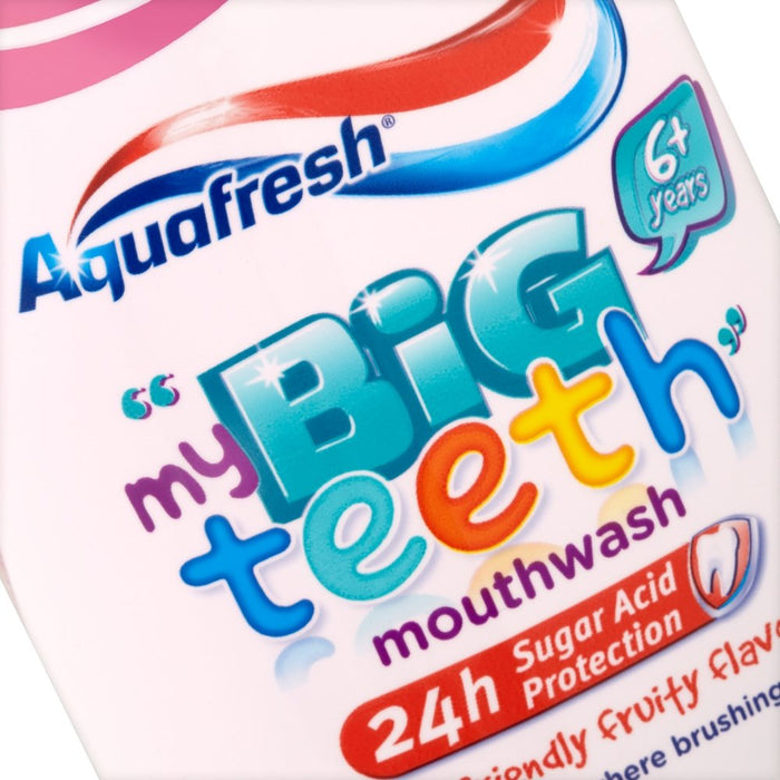 Aquafresh Big Teeth Mouthwash 