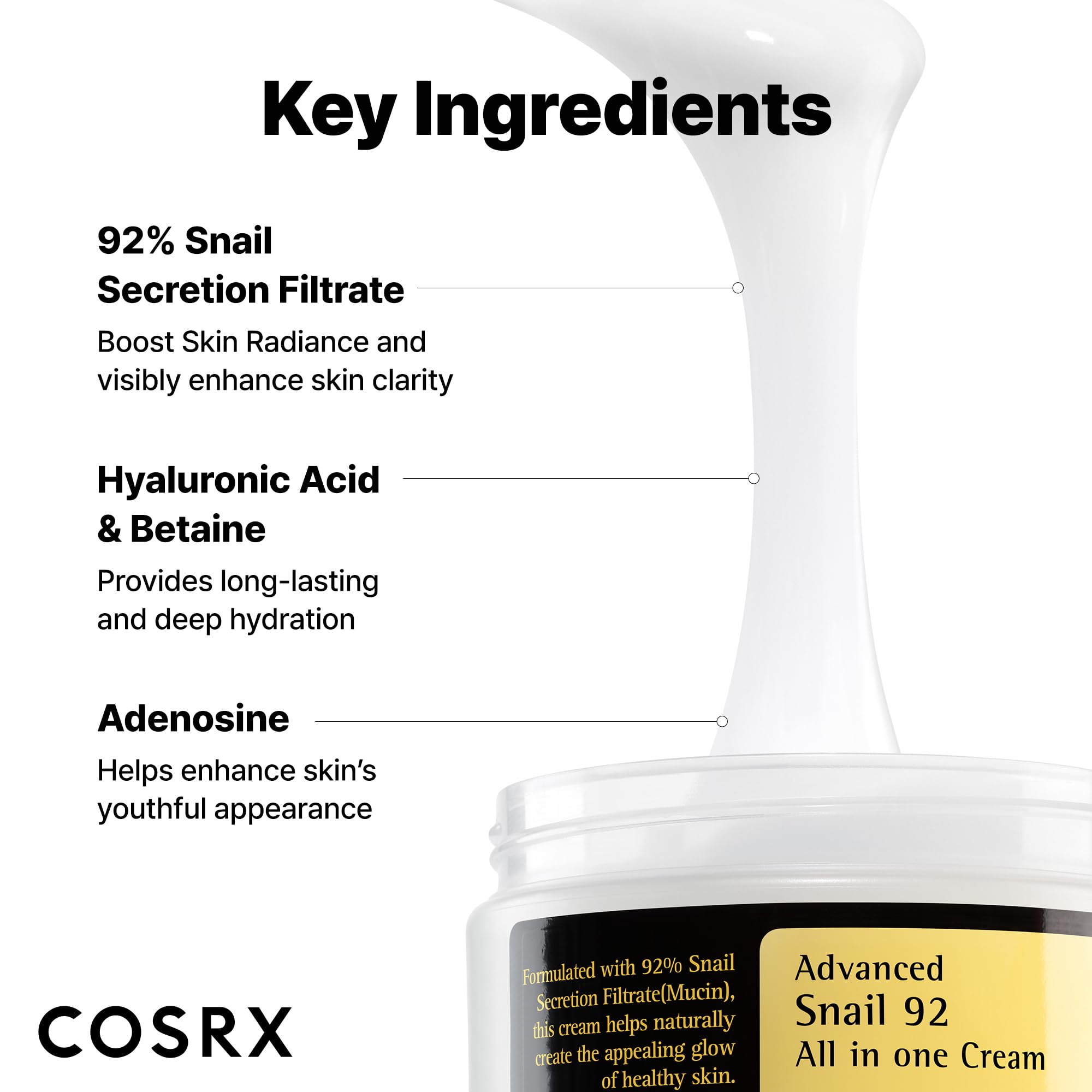 Cosrx Advanced Snail 92 All in One Cream 100g