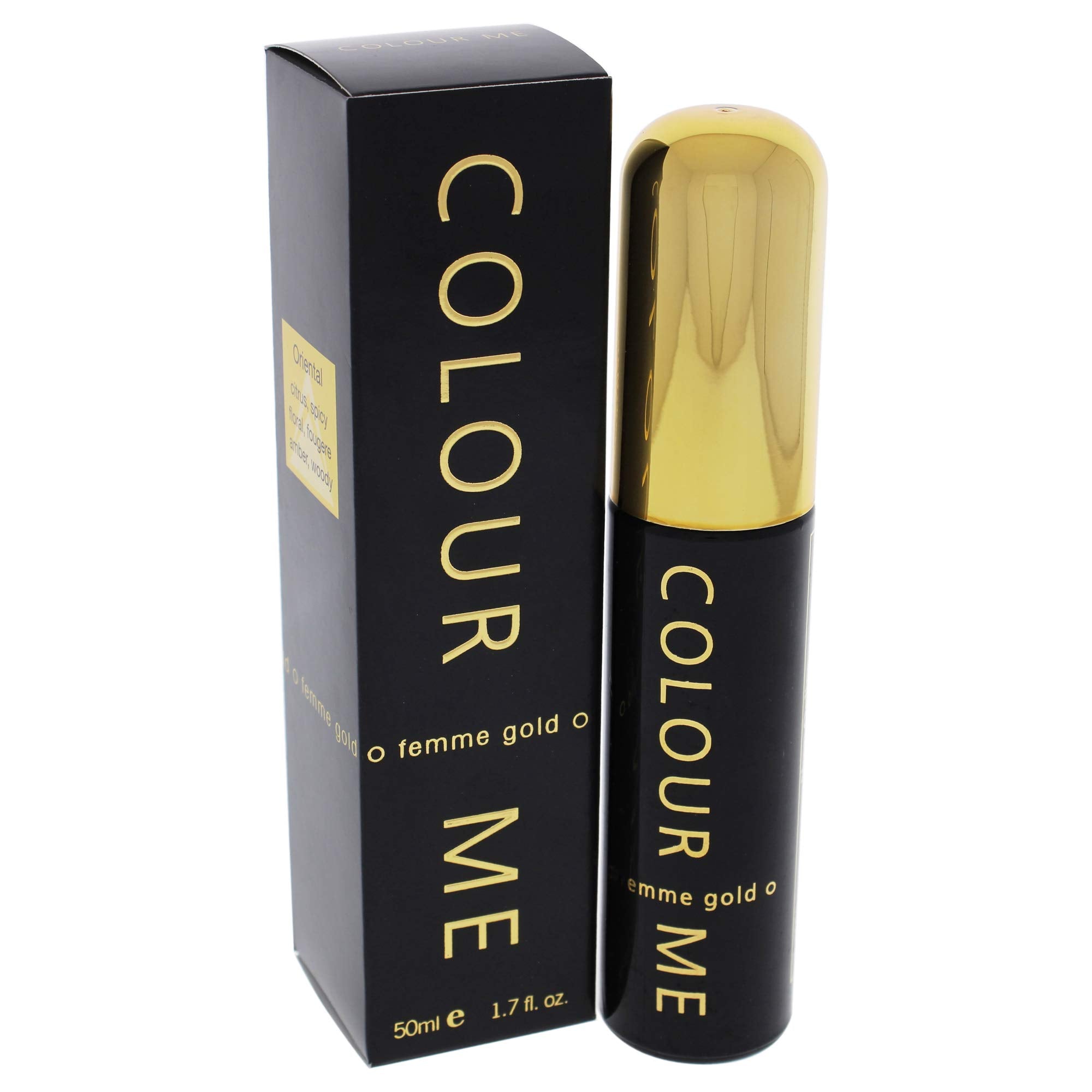 Milton Lloyd Colour Me Gold Femme Eau de Toilette 50ml Spray - Eau de Toilette at MyBeautyBoutique by Milton Lloyd
