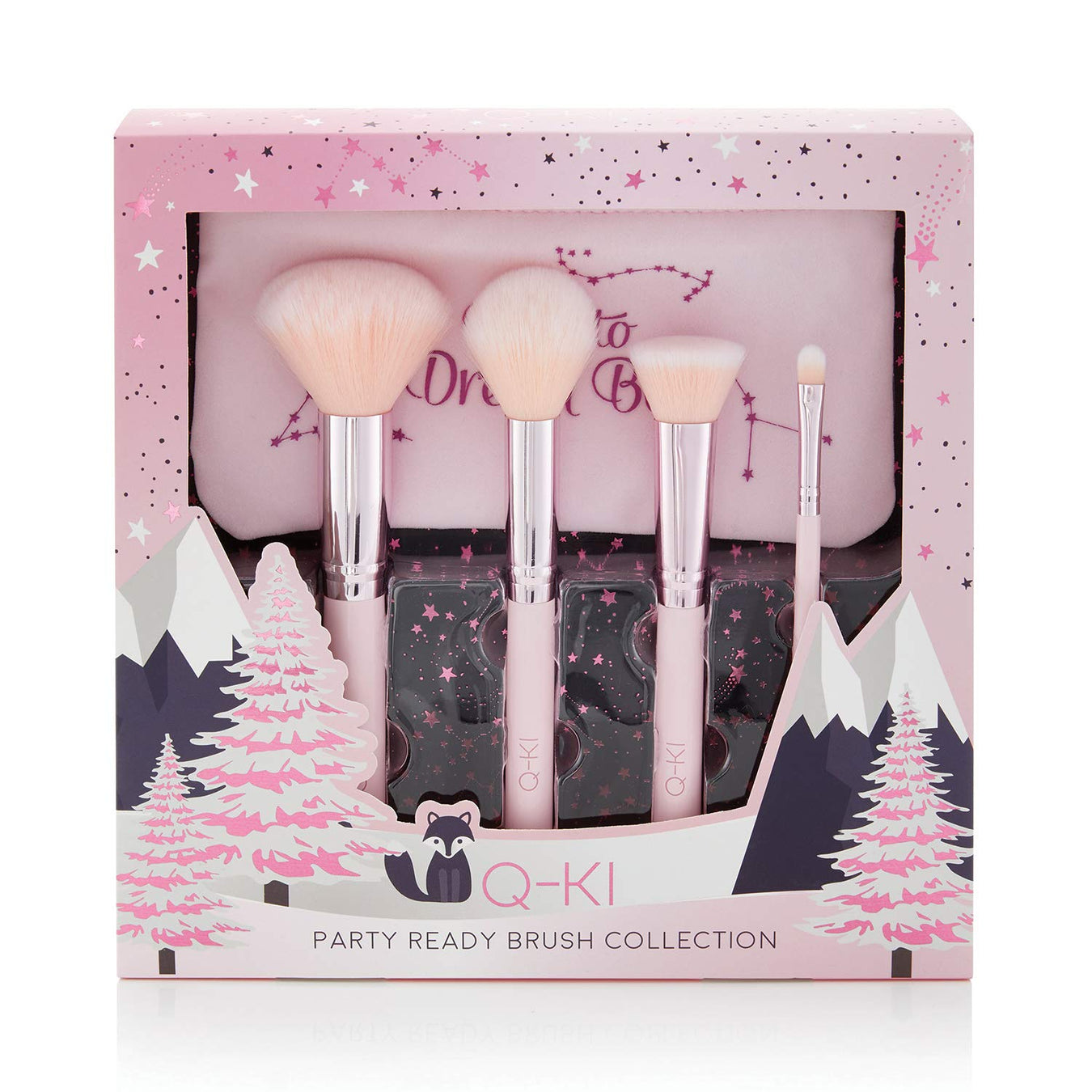 Q-KI Party Ready Brush Collection - 5 Pieces