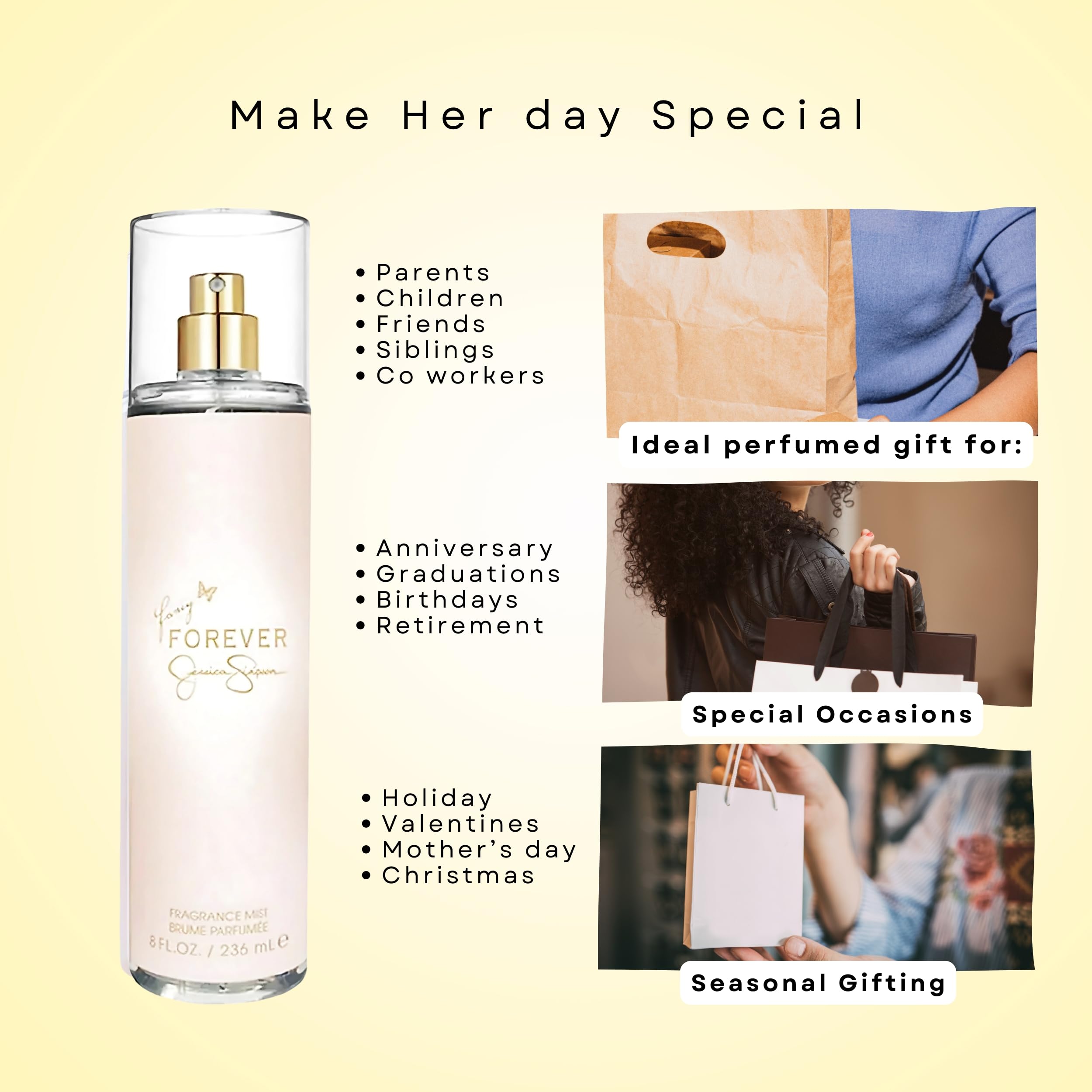 Jessica Simpson Fancy Forever Body Mist 240ml