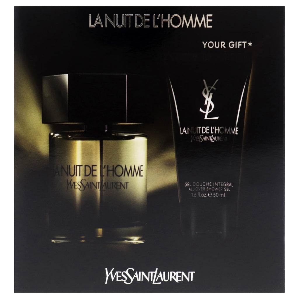 Yves Saint Laurent La Nuit de L'Homme Gift Set 100ml EDT + 50ml Shower Gel